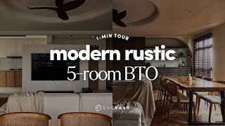 This Cosy 5-Room BTO Has A Secret Bedroom INSIDE a Room! | 1-Min Home Tour