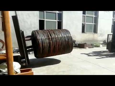 Hydraulic pressure pay off for wire rod