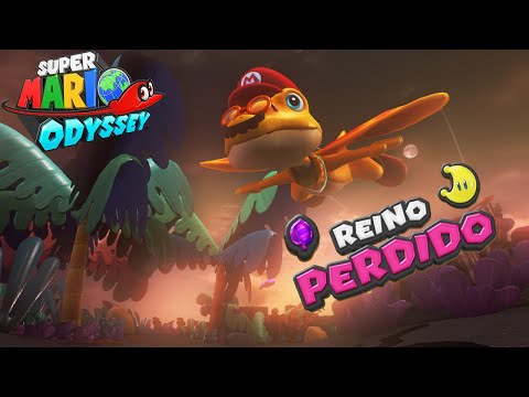 SUPER MARIO ODYSSEY | Guía TOTAL | Reino Perdido / Lost Kingdom | 🌛🌜💜🍇 | 【Gameplay】
