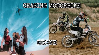 Chasing Motorbike With FPV Drone | FPV Drone Best Cinematic Video 2021