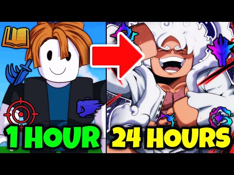 Starting Over and Getting OVERPOWERED in 24 Hours Anime Vanguards Roblox