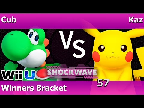 SW 57 Smash 4 - Cub (Yoshi) vs Kaz (Pikachu) - Winners Bracket