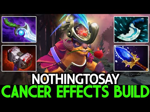 NOTHINGTOSAY [Pangolier] Cancer Effects Build VS AME Spectre Dota 2