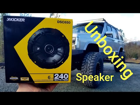 DSC650 6.5 Inch Kicker Speakers UnBoxing & Review