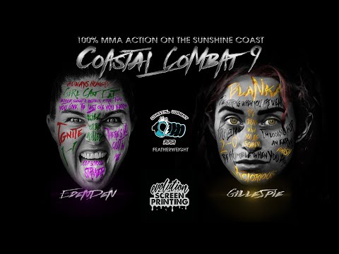 Coastal Combat MMA 9 - 5 - Jamie Edenden vs Bonnie Gillespie