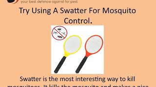 How to get rid of mosquitoes in your home?