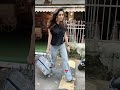 Scoop Series Fame Karishma Tanna Gets Spotted Outside Of Salon In Khar