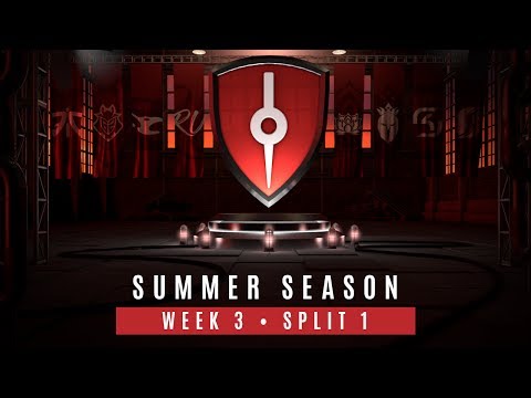 Fnatic vs mousesports Game 1 - Third Place - EU Vainglory8 Summer Season - S1W3