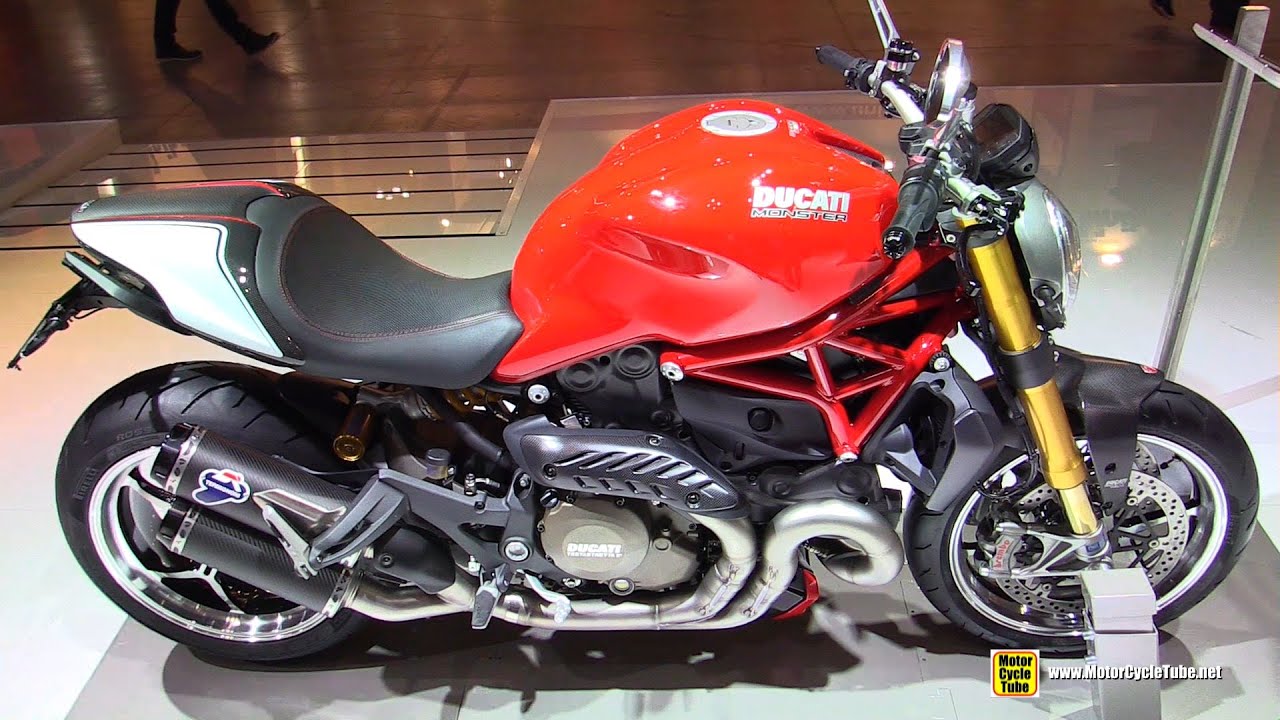 2015 Ducati Monster 1200 S - Walkaround - 2014 EICMA Milan Motorcycle Exhibition