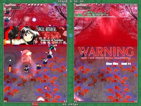 Touhou 9 Kaeidzuka: Phantasmagoria of Flower View (PC) Aya Playthrough