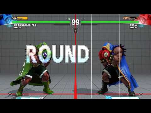 Street Fighter 5 - SMUG /Balrog/ vs EG PR BALROG /Balrog/ HD720p 60FPS