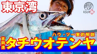 【USHIO 船】絶好調！東京湾タチウオテンヤ、ハウ・ツー実釣解説｜吉岡進