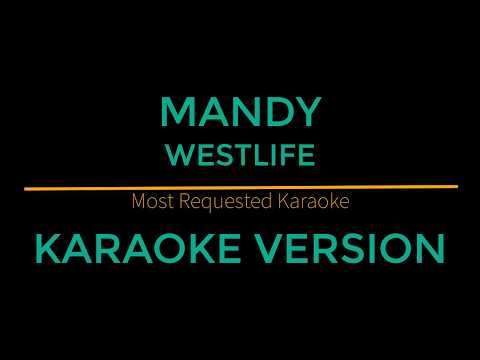 Mandy - Westlife (Karaoke Version)