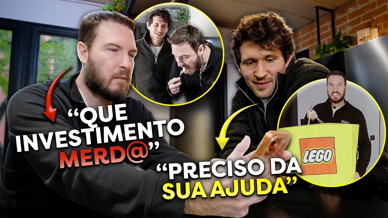 AJUDANDO CHEFF OTTO A INVESTIR (ele tem 23 anos e quer faturar 100 milhões)