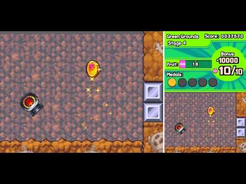 Kirby:  Mass Attack - Level 1:  Green Grounds