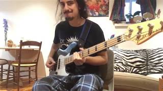 Prozzak - Lonely American Nights - Bass Cover (Rock+Ska Feel)