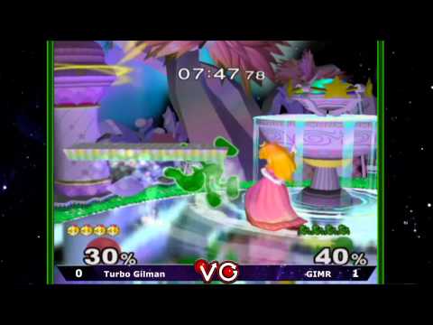 S@X weekly - 2.19.2013 - VGBC | GimR (G&W) Vs. TurboGilman (Peach) Melee - SSBM - SSBM