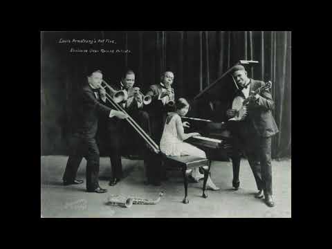 Once In A While - Louis Armstrong & His Hot Five (Johnny Dodds solo!) (1927) - 2022 transfer