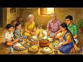 Aesthetic Indian Village Morning Cooking A Family Lunch Indian Animation Ghibli Style