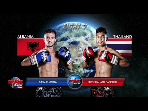 Saimir Merja (Albania) vs Lerdchai Aor.Sansuek (Thailand)