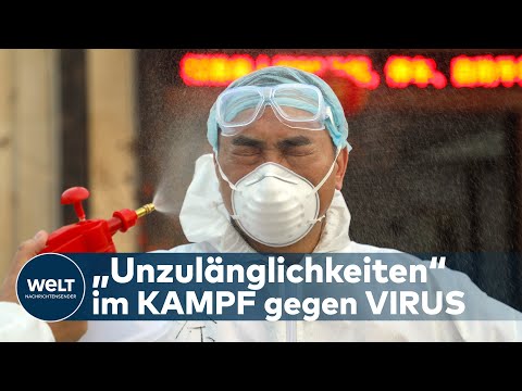 CORONAVIRUS: Chinas Behörden geben erstmals Fehler im Kampf gegen Lungenkrankheit zu