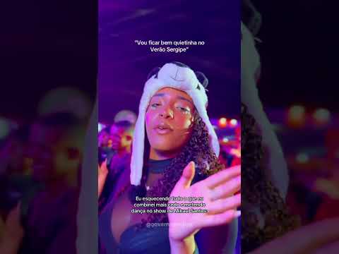 É só o divo Mikael Santos cantar, que ninguém fica parado💃 #GovernoSergipe #VerãoSergipe #pacatuba