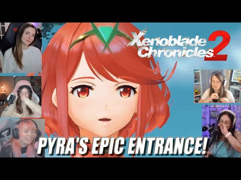 Gamer Girls React to Pyra’s Awakening in Xenoblade 2 😳🔥