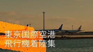 東京国際空港飛行機着陸集