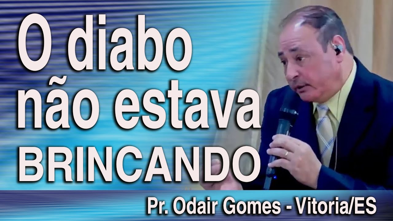 NÃO IMPORTA A CRISE, VOCÊ É DE JESUS! PR ODAIR GOMES