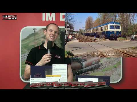 Produktpräsentation Dieseltriebzug BR 614 / 914 Spur H0 - Liliput