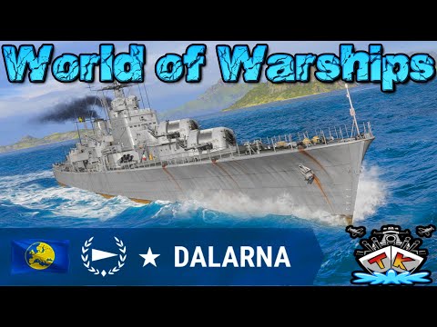 Darlana im Hardcore Test "T11/SUPER Halland" ⚓️ in World of Warships 🚢