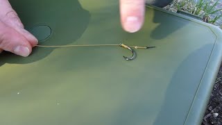 methodfeeder-team, FEEDERN MIT EINEM CURVE-SHANK- HAKEN (BINDEANLEITUNG)