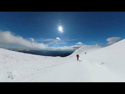 Schi de tura Platoul Bucegi, Sinaia (Martie 2023 ) #nature #visitromania #viralvideo