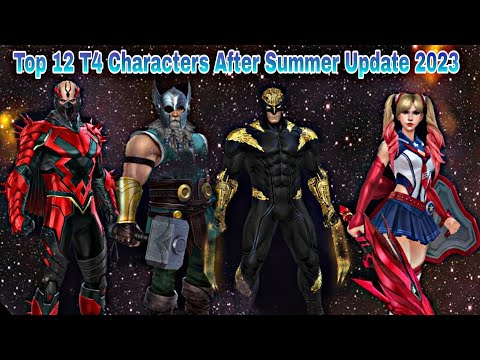 Top 12 T4 Characters After Summer Update 2023 - Marvel Future Fight