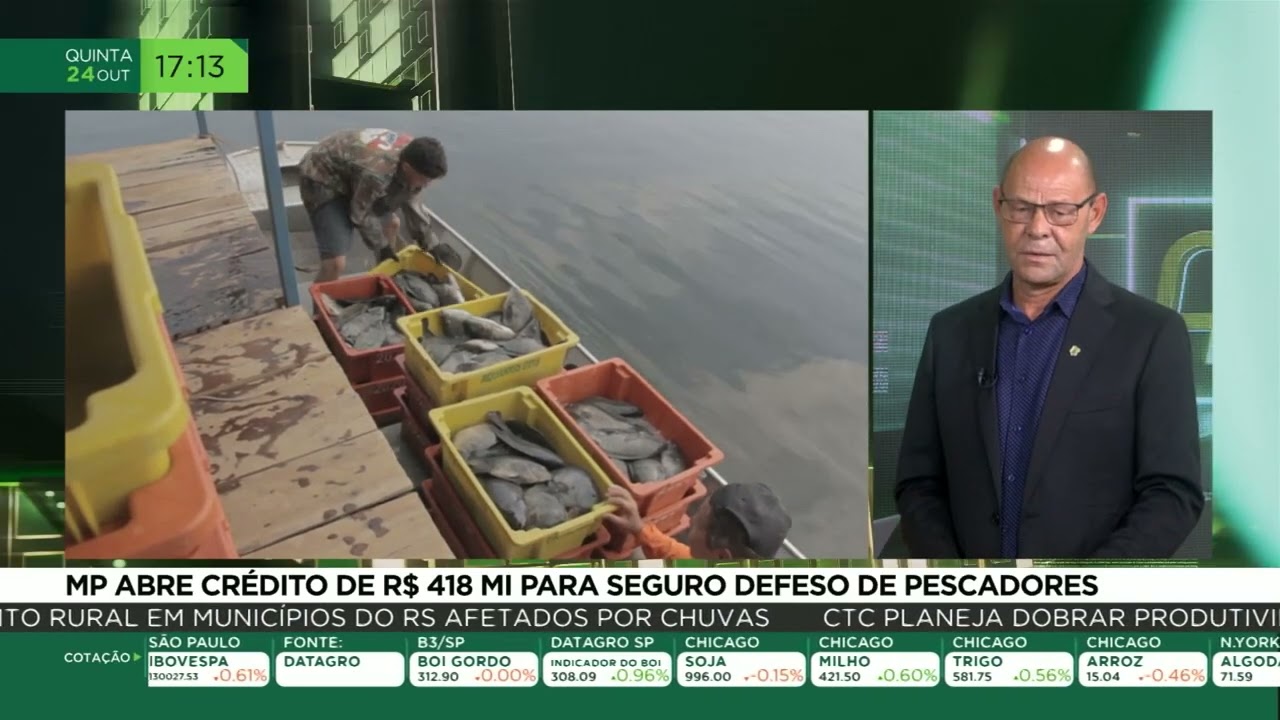 MP abre crédito de R$ 418 milhões para seguro defeso de pescadores