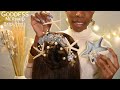 EXTRA Relaxing Mermaid Hair Style Wedding Day Pampering Layered Sounds Scalp Massage Hair Play