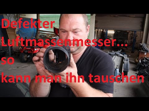 Replacing the VW Caddy 2.0 TDI air mass sensor, here's how it can work #diy #vw #derschmiddimachts