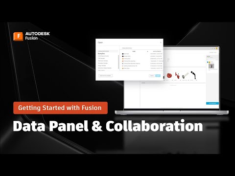 Manage Projects with the Data Panel | Getting Started with Autodesk Fusion Episode 12
