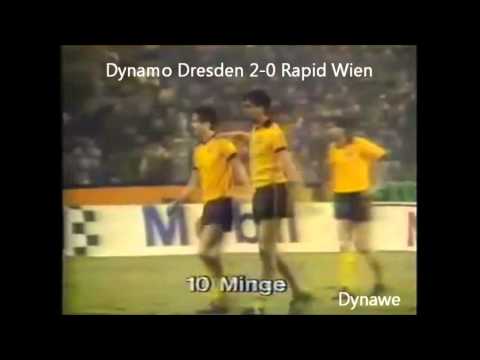 SG Dynamo Dresden 3:0 Rapid Wien (6. März 1985) mit Originalkommentar