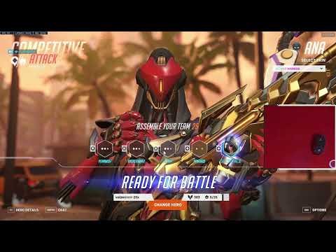 16K HEAL! GALE ANA OVERWATCH 2 GAMEPLAY SEASON 6 TOP 500