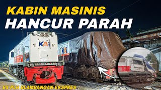 Download lagu BLAMBANGAN EKSPRES VS TRUCK‼️DRIVER'S CAB WAS SEVERELY DESTROYED BY THE COLLISION mp3
