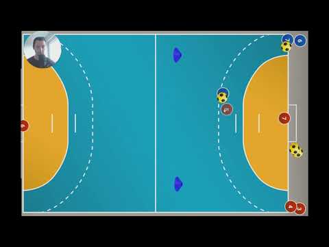 Handball Gegenstoßstraining - Angreifen & Verteidigen in einer Übung