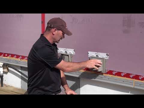 How To Install Vinyl Siding Accessory Mounting Blocks
