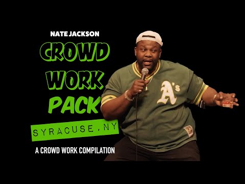 Nate Jackson Crowd Work Pack: Syracuse, NY