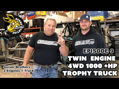 Geiser Twin‑Engine 4WD Trophy Truck — Burro Builds 009 | Baja Engineering