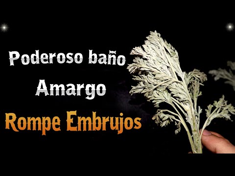 El Baño de 7 HIERBAS AMARGAS quita Embrujos, Maldiciones y Energías pesadas.