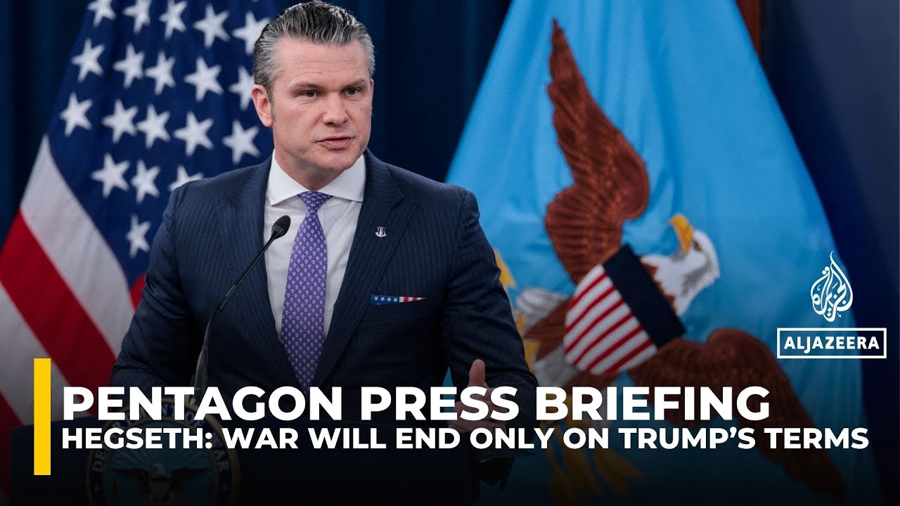 Pete Hegseth: US will ‘negotiate with bombs’ if Iran refuses deal