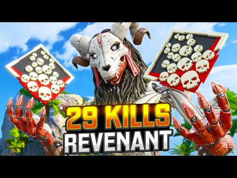 INSANE Revenant 29 KILLS and 5,400 Damage Apex Legends
