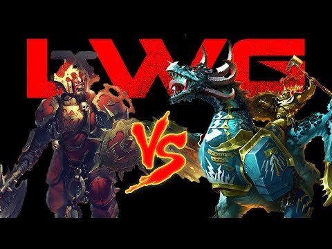 LWG - Khorne vs Stormcast Extremis - 2000 point Age of Sigmar Battle Report