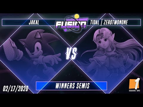 Fusion #11 - Jakal (Sonic/Wolf) Vs. Tidal | ZeroTwoNone (Zelda) - Winners Semis - Smash Ultimate